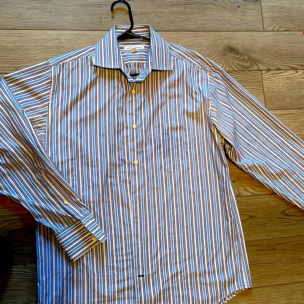 Banana republic striped mens shirt.